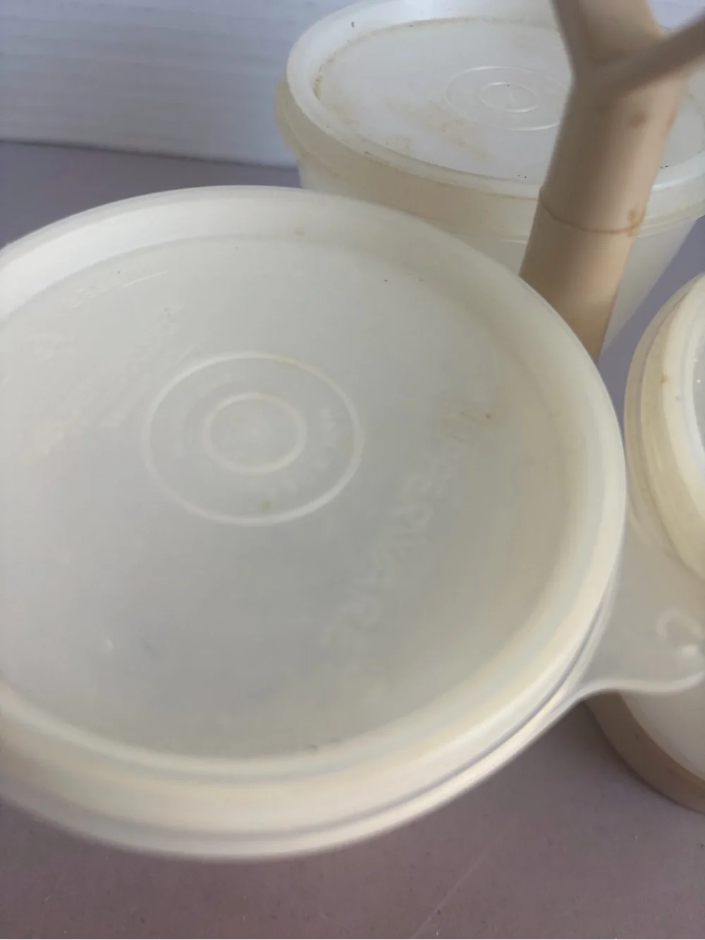 Tupperware three piece
